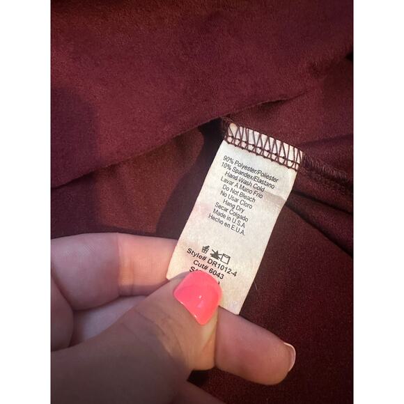 Mod Ref Burgundy Small Dress - Picture 7 of 7